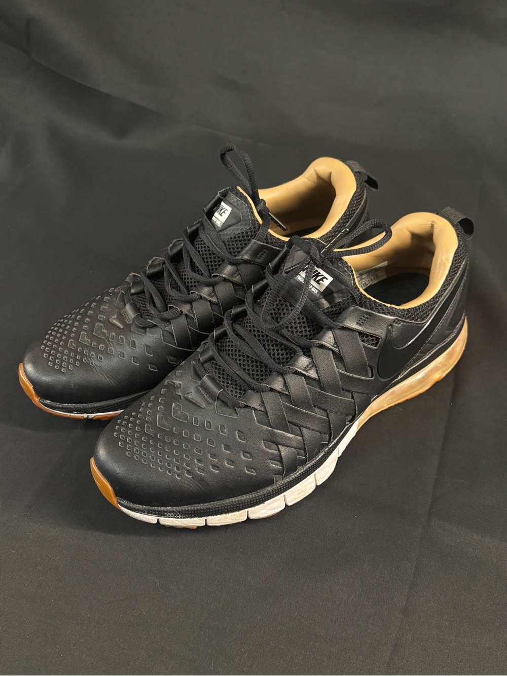 Nike Men's Fingertrap Max Black Leather